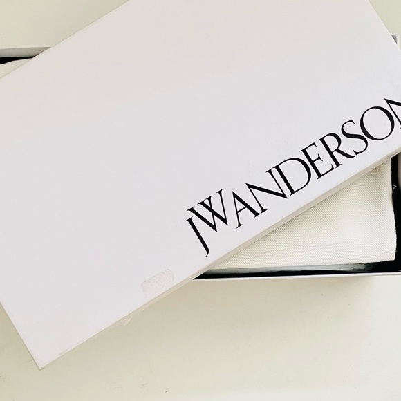 NWT: JW ANDERSON | Gold Medallion Logo Pecan Tan Chocolate Ballerina Flat - Picture 10 of 10